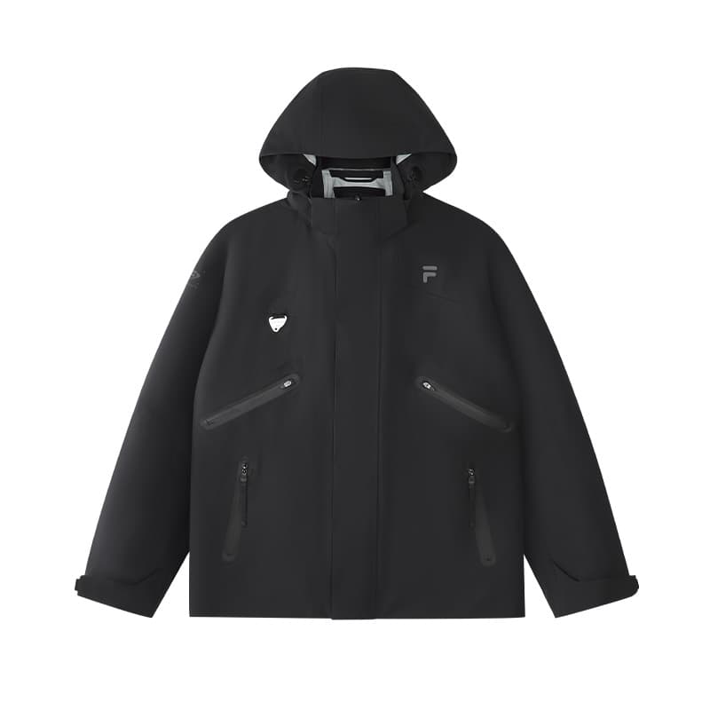 Зимняя куртка FILA FUSION Мужской пуховик Глубокий черный - изображение 2