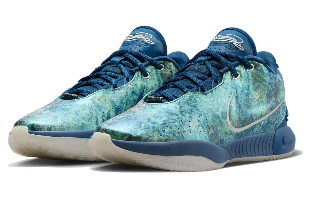 Кроссовки для баскетбола Nike Lebron 21 "Abalone" - изображение 3