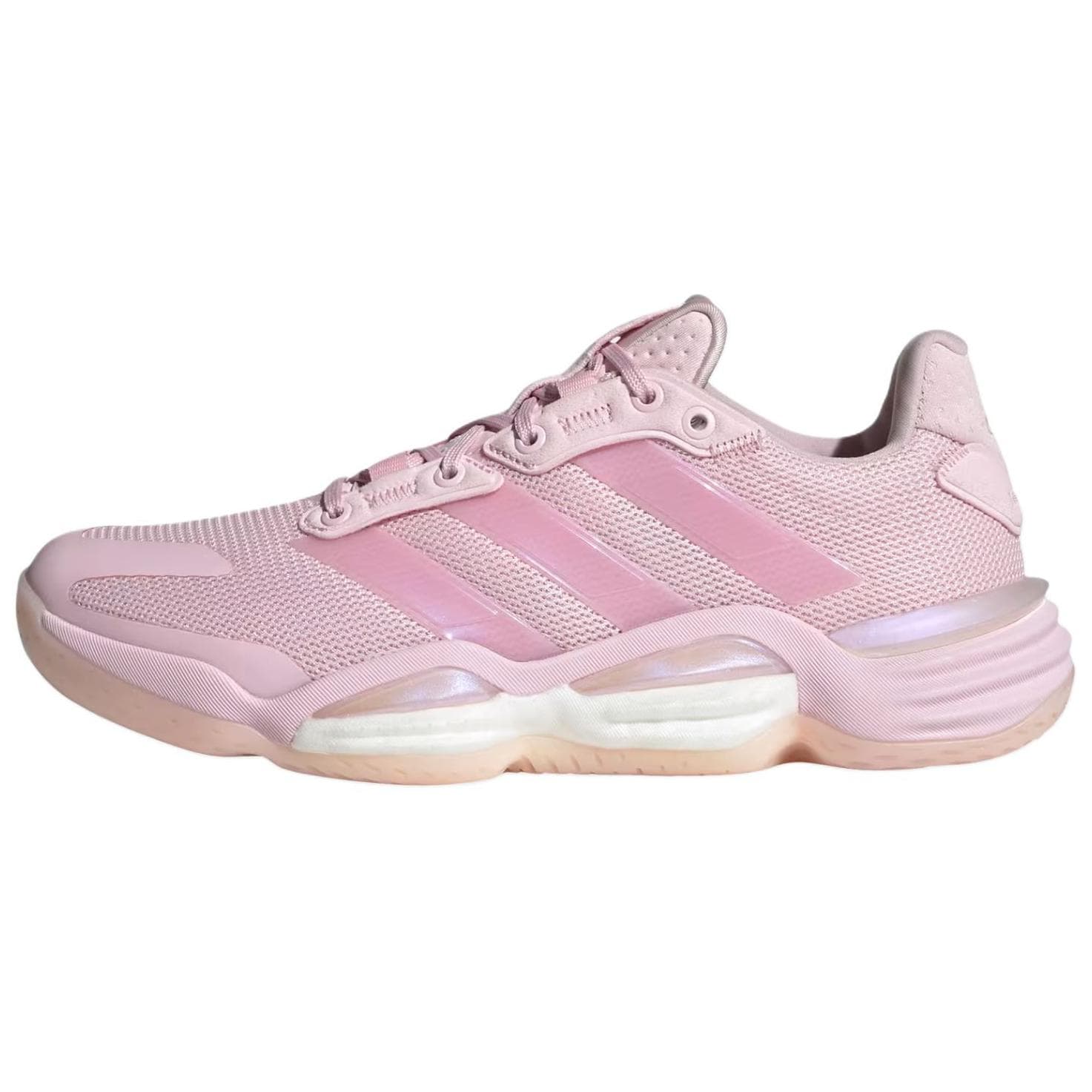 Кроссовки для спортзала Adidas STABIL 16 противоскользящие устойчивые к истиранию низкие кроссовки для тренировок женские розовые - изображение 1