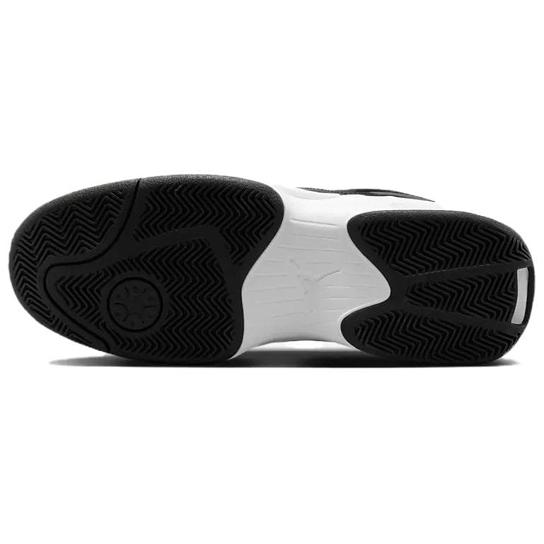 Кроссовки для баскетбола Jordan Max AURA 6 Амортизация Противоскользящие Низкие Баскетбольные Кроссовки Мужские Черные Синие - изображение 6