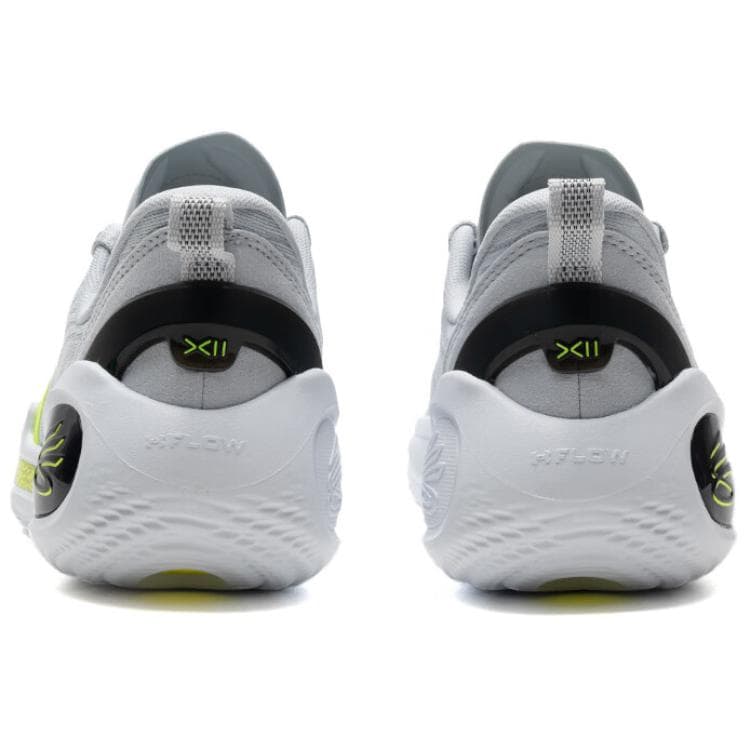Кроссовки для баскетбола Under Armour Curry 12 противоскользящие устойчивые к истиранию низкий топ баскетбольные кроссовки унисекс белые - изображение 5