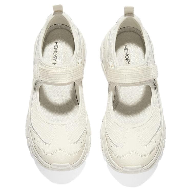 Кроссовки Skechers D'LITES Hiker Дышащий Low Топ Туфли Мэри Джейн Женские Экрю - изображение 4