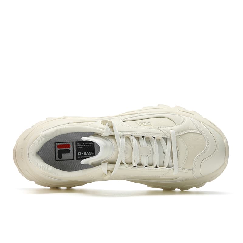 Кроссовки FILA SOFIA 4 Амортизация устойчивые к истиранию увеличивающие высоту низкие кеды - изображение 4