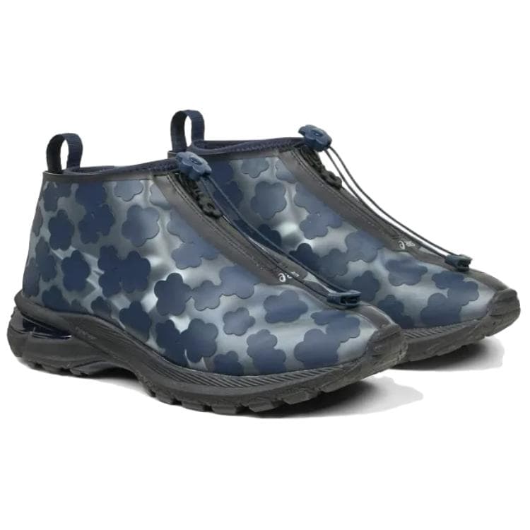 Кроссовки Cecilie Bahnsen x Asics GEL TERRAIN Мягкий и Комфортный MID Топ Кроссовки с Толстой Подошвой Унисекс Синий Черный - изображение 4