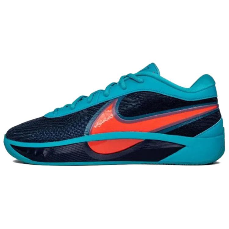 Кроссовки для баскетбола Nike Giannis Freak 6 Противоскользящие Устойчивые к истиранию Низкие Баскетбольные кроссовки Мужские Синие - изображение 1