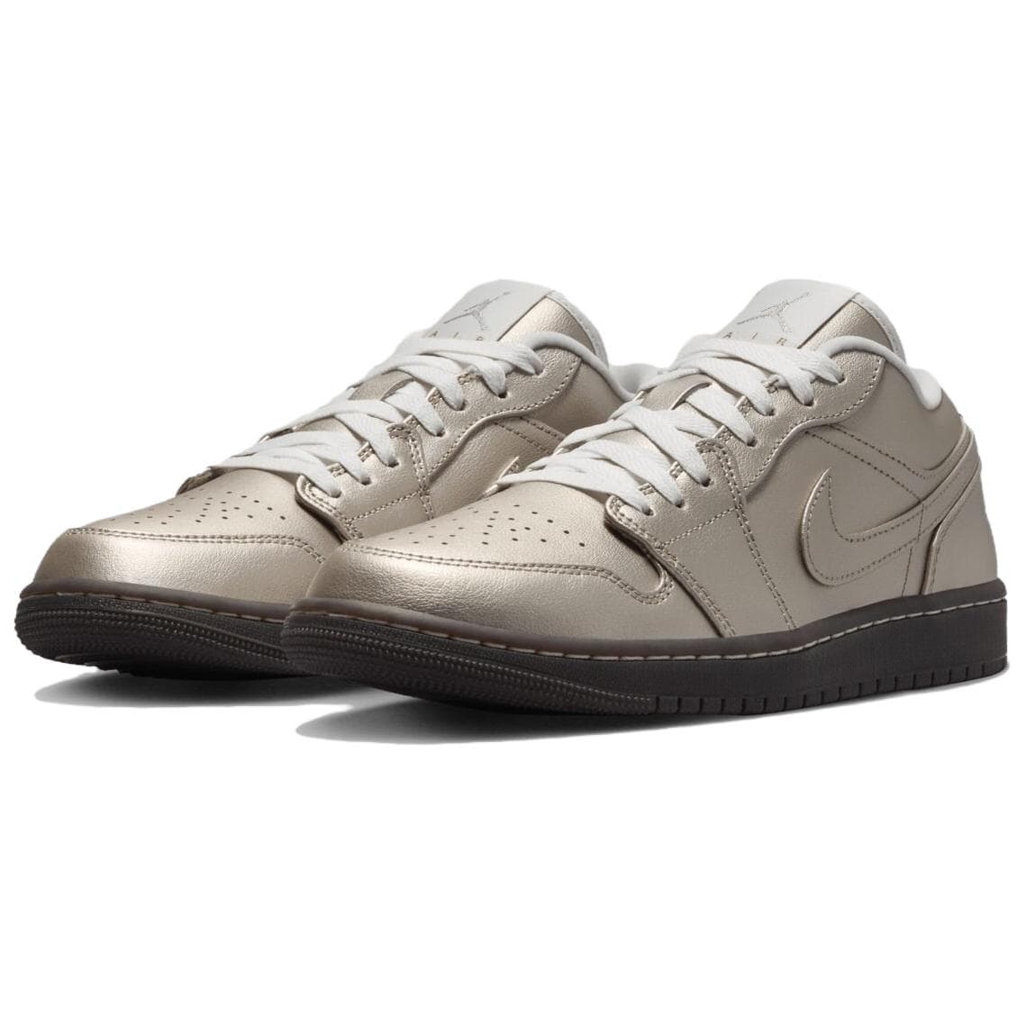 Ретро баскетбольные кроссовки Jordan Air Jordan 1 Low Gold - изображение 3