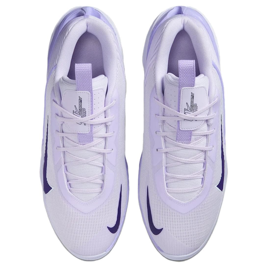 Кроссовки для баскетбола Nike G.T. Jump Academy противоскользящие устойчивые к истиранию низкие баскетбольные кроссовки мужские светло-фиолетовые - изображение 4
