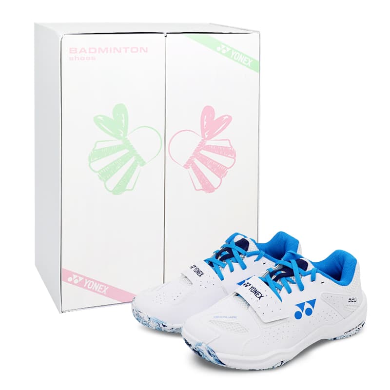 Кроссовки для бадминтона YONEX Low Топ Кроссовки для бадминтона Унисекс Белый и синий цвет - изображение 1