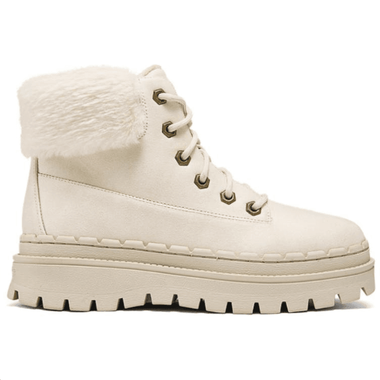 Ботинки зимние Skechers Modern Comfort Термические Короткие Снежные Ботинки Женские Экрю - изображение 2
