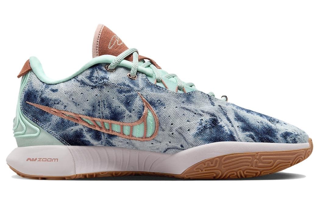 Кроссовки для баскетбола Nike Lebron 21 EP Ice Jade Blue - изображение 2