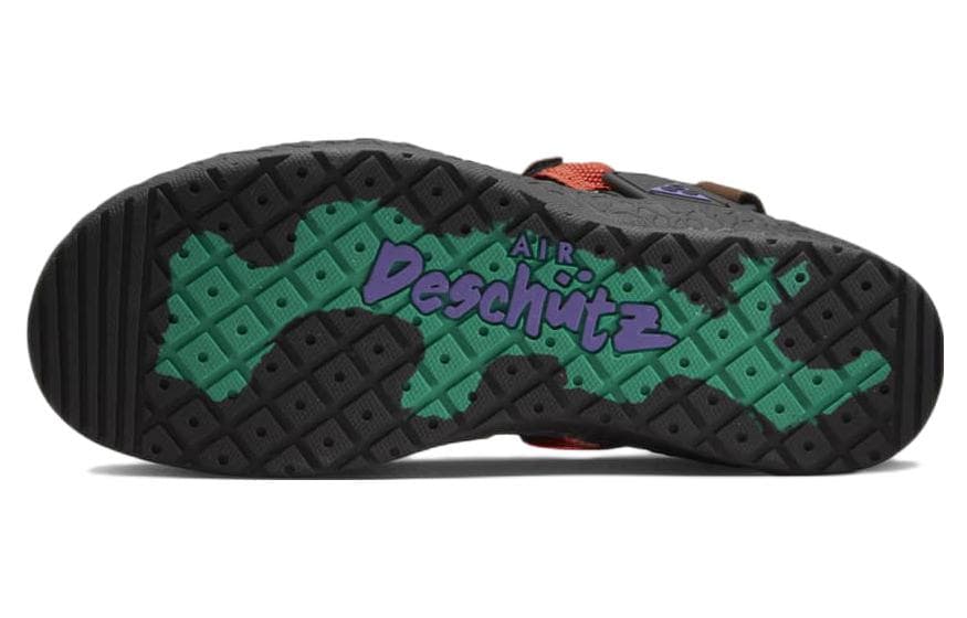 Сандалии с ремешком Nike ACG Air Deschutz+ Black Yellow - изображение 4