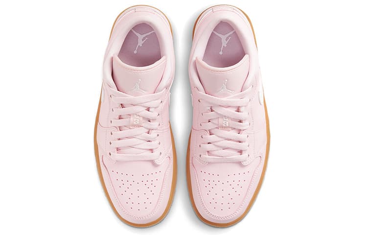Ретро баскетбольные кроссовки Jordan Air Jordan 1 Low "Pink Gum" - изображение 4