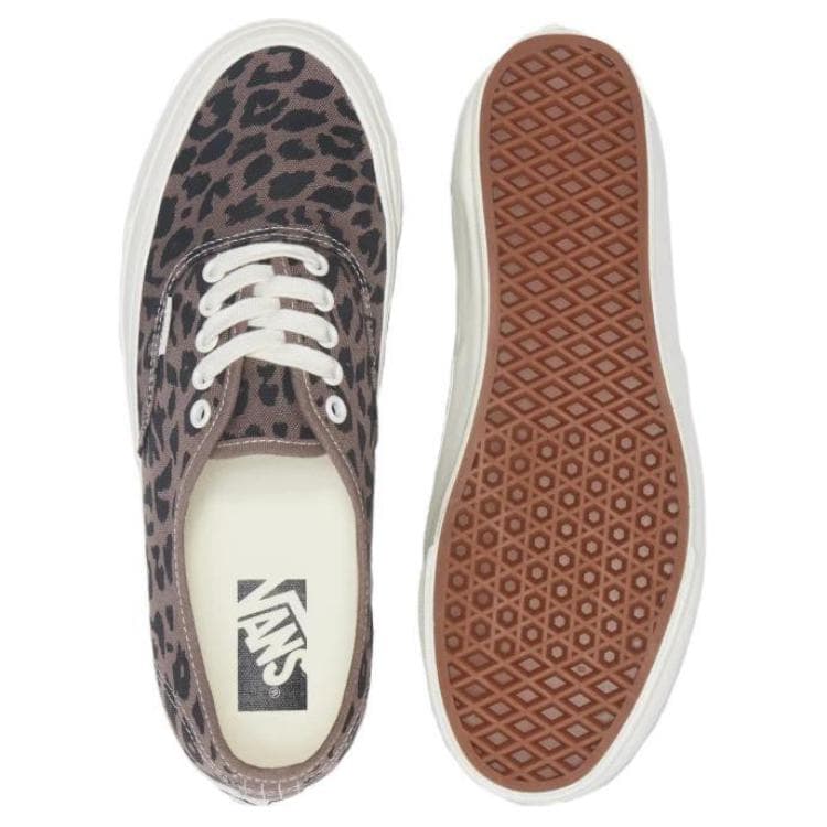 Кеды Vans Authentic Premium 44 Устойчивые к истиранию Низкие Кеды Унисекс Темно-Серый Коричневый Умбра - изображение 4