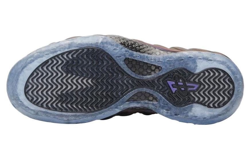 Ретро баскетбольные кроссовки Nike Foamposite One Eggplant - изображение 5