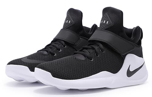 Ретро баскетбольные кроссовки Nike Kwazi Black White - изображение 3