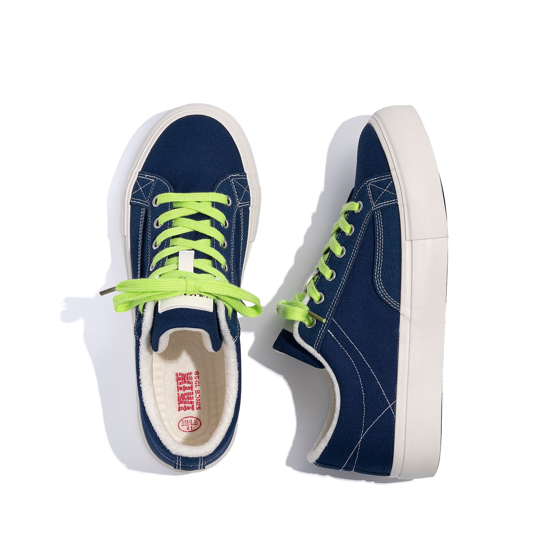 Кеды HUANQIU Легкий Low-Top Canvas Shoes Мужской Синий - изображение 6