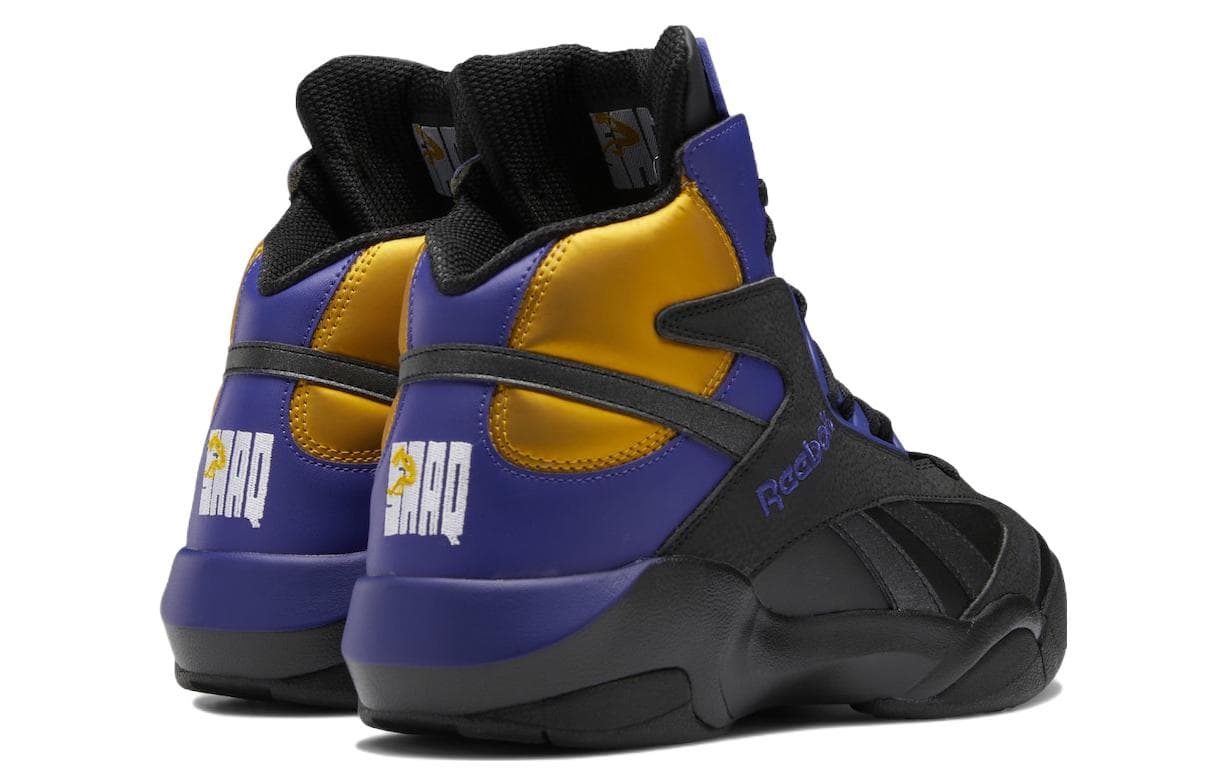 Ретро баскетбольные кроссовки Reebok Shaq Attaq "Lakers" - изображение 5