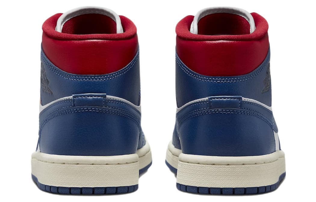 Ретро баскетбольные кроссовки Jordan Air Jordan 1 Mid "French Blue" - изображение 5