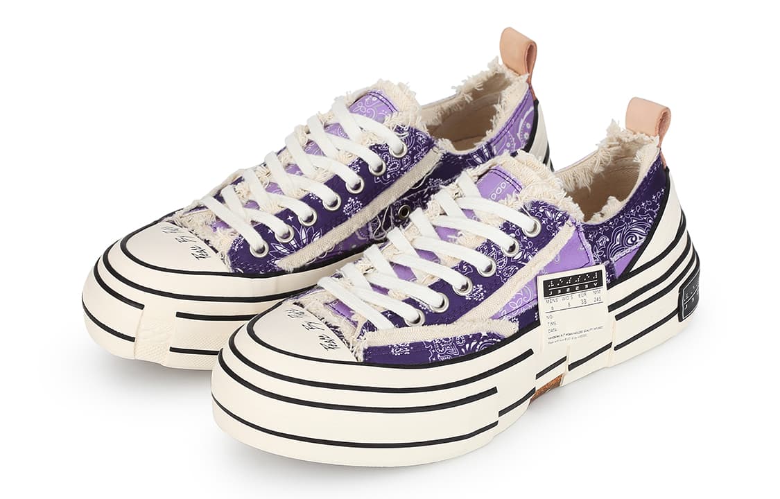Кроссовки xVESSEL G.O.P.Lows Violet Paisleys - изображение 3