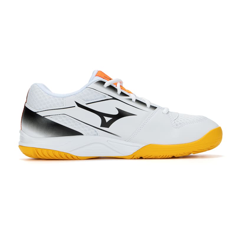 Кроссовки для спортзала Mizuno CYCLONE SPEED 5 Синтетическая кожа Лоу-топы Тренировочные кроссовки Унисекс Белый черный желтый - изображение 2