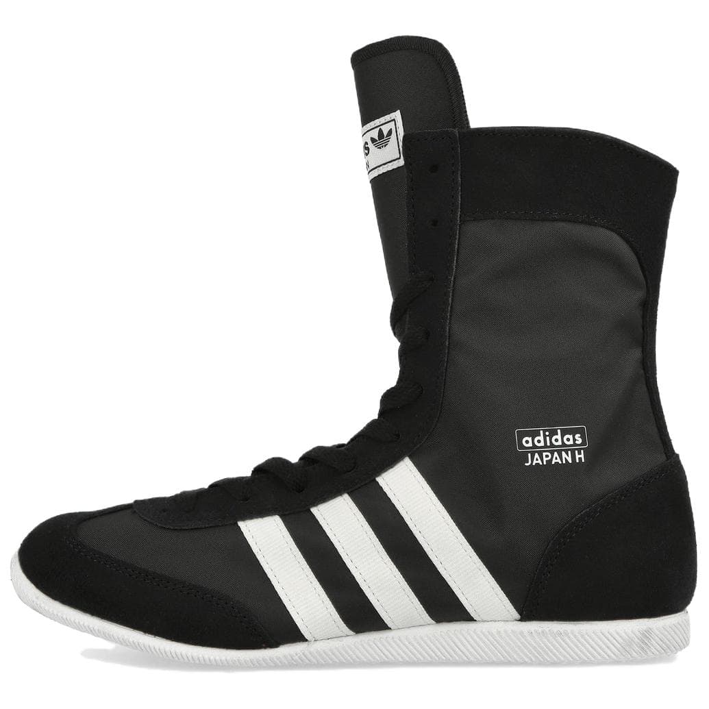 Кроссовки для спортзала Adidas Originals Япония Устойчивые к истиранию Высокие кроссовки для тренировок Женские Черно-белые - изображение 1