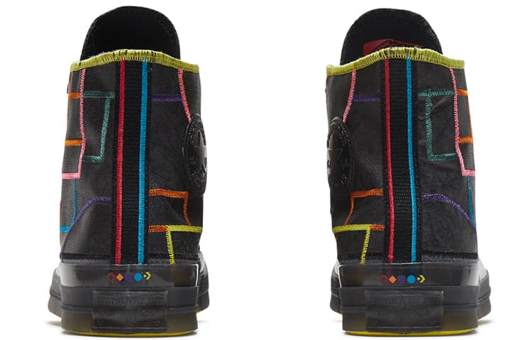Кеды Converse 1970s Chuck Regional Create Black Multicolor - изображение 4