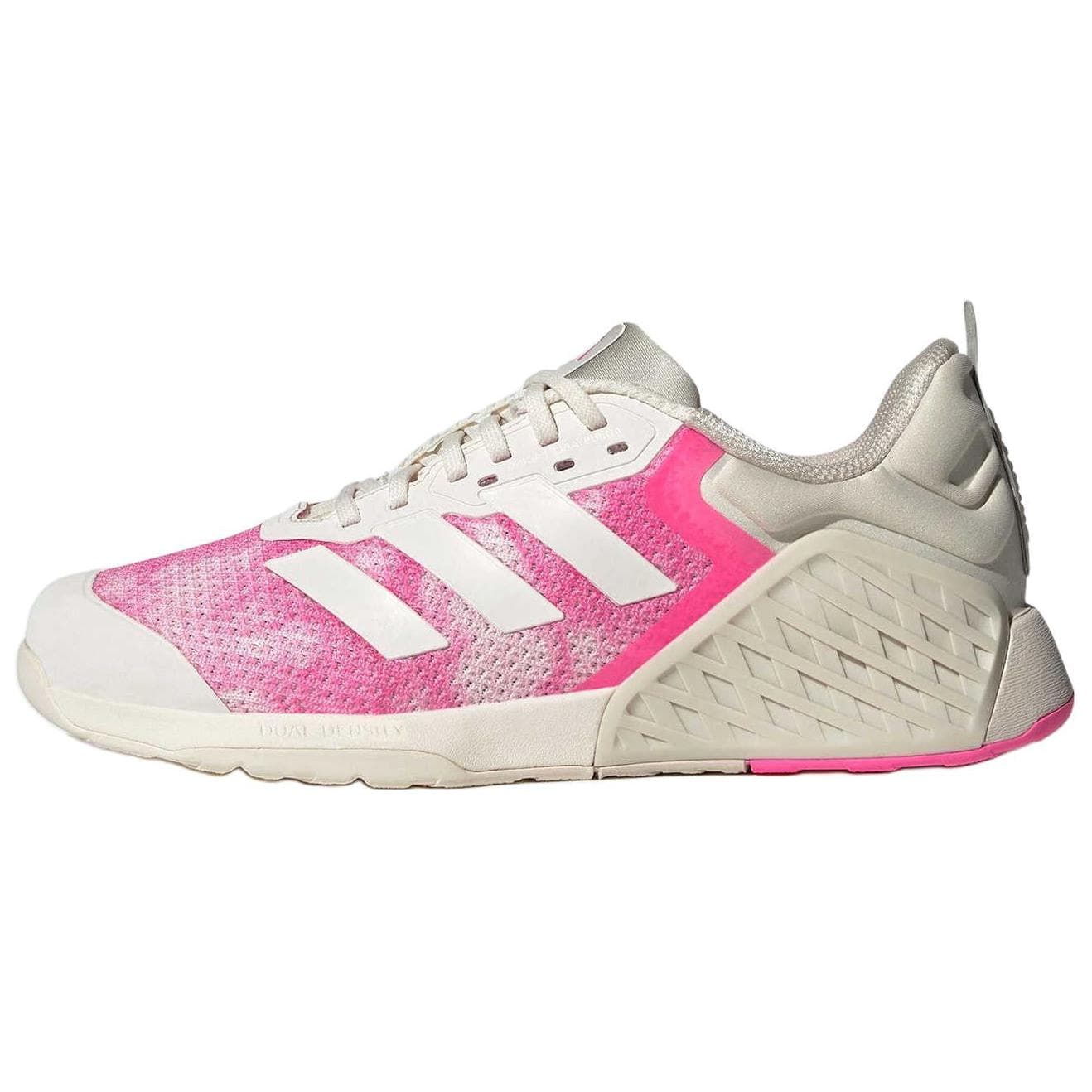 Кроссовки для спортзала Adidas DROPSET 3 Износостойкие Дышащие Легкие Низкие Кроссовки для тренировок Женские Розовые - изображение 1