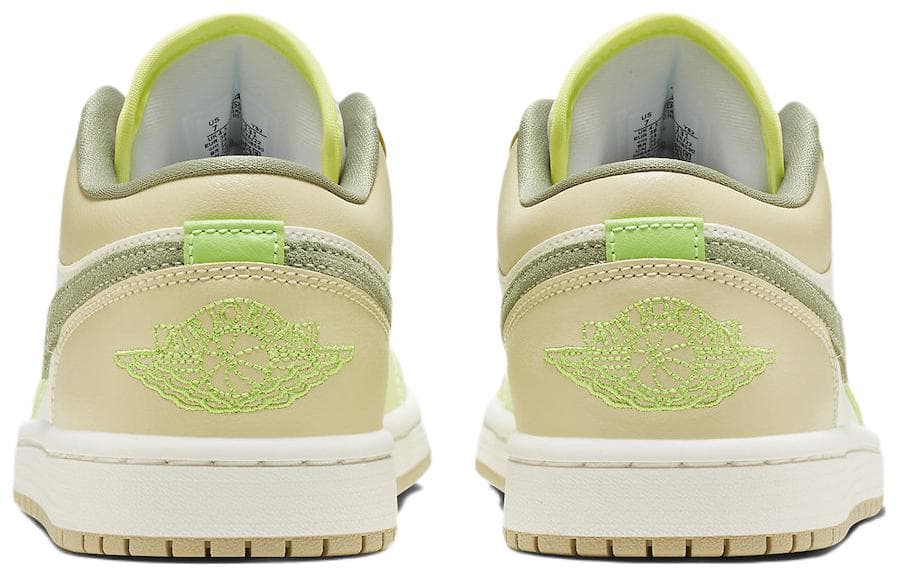Ретро баскетбольные кроссовки Jordan Air Jordan 1 Low Green White - изображение 5