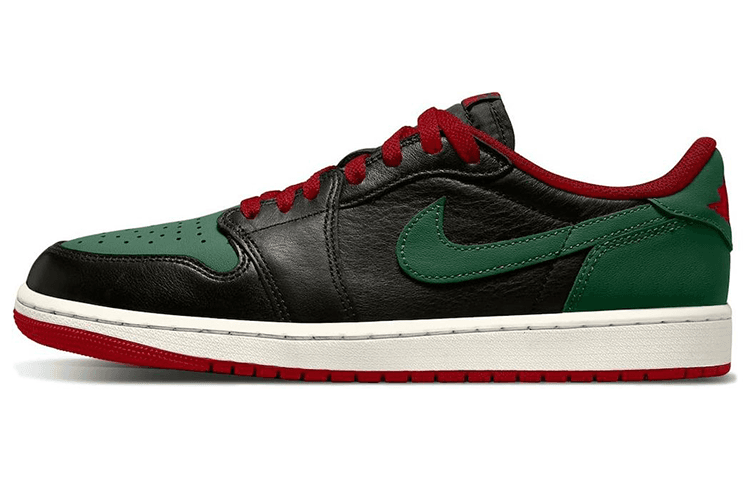 Ретро баскетбольные кроссовки Jordan Air Jordan 1 Low Black Green