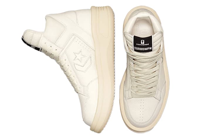 Кроссовки Rick Owens DRKSHDW x Converse Weapon Turbodrk Ivory - изображение 4