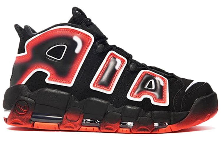 Кроссовки для баскетбола Nike Air More Uptempo "Laser Crimson" - изображение 2