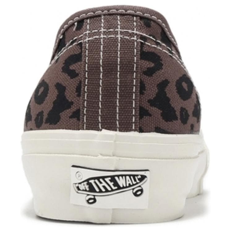 Кеды Vans Authentic Premium 44 Устойчивые к истиранию Низкие Кеды Унисекс Темно-Серый Коричневый Умбра - изображение 3