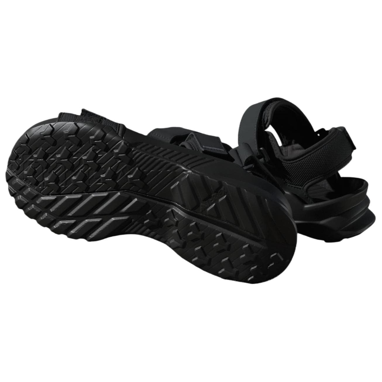 Сандалии с ремешком Adidas TERREX Hydroterra Пляжные сандалии Унисекс Черные - изображение 4