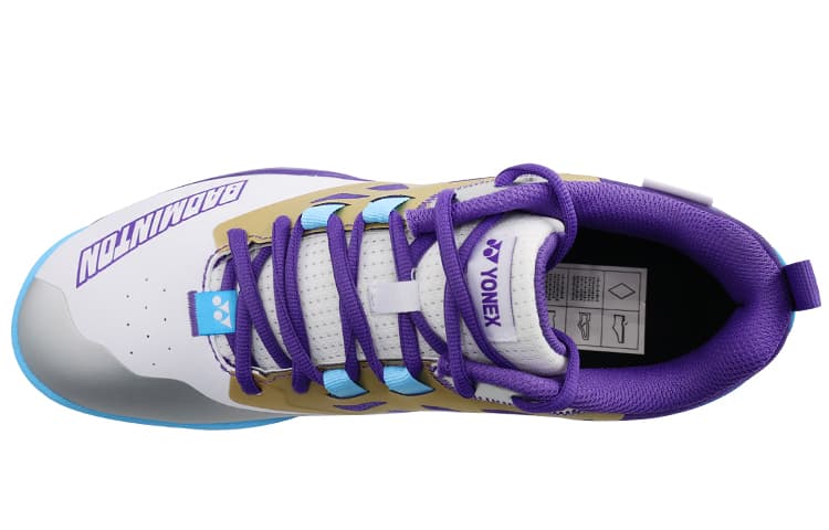 Кроссовки для бадминтона YONEX Power Cushion 620CR White Purple - изображение 3