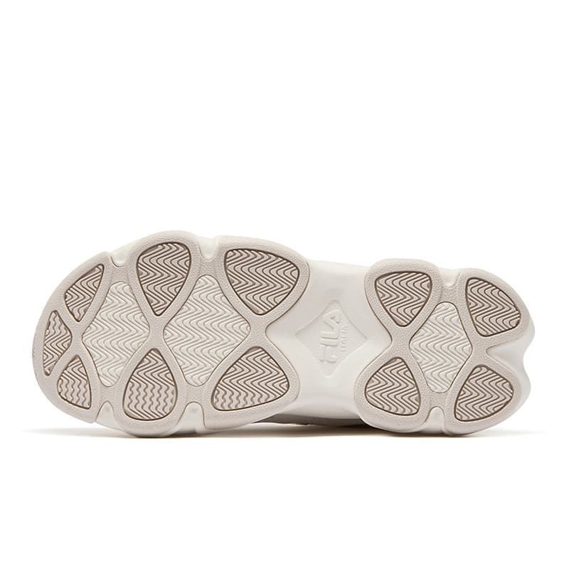 Ретро баскетбольные кроссовки FILA FUSION WATERBEAR Bear Paw Shoes Модные Низкие Винтажные Баскетбольные Кроссовки Женские Молочно-белые - изображение 5