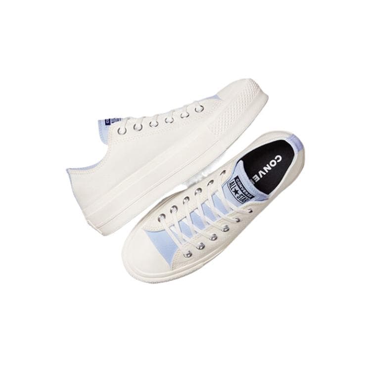 Кеды Converse Chuck TAYLOR All Star Lift Low Топ Кеды Женские Белые - изображение 4