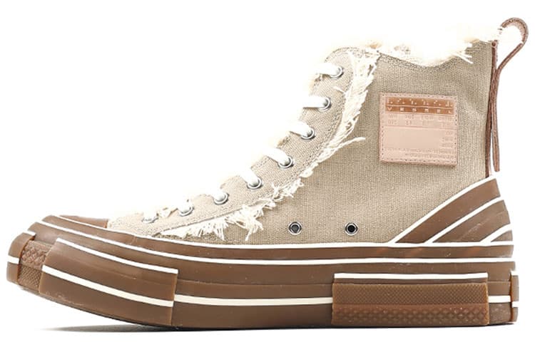 Кроссовки xVESSEL G.O.P.Highs Khaki - изображение 1