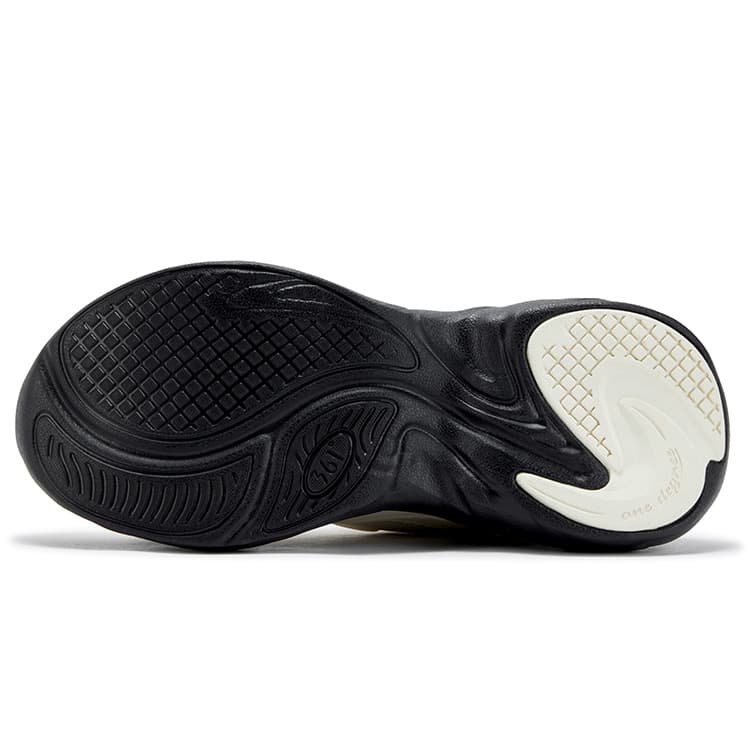 Кроссовки 361° Penguin Shoes Устойчивые к истиранию Дышащие Низкие Кроссовки с Толстой Подошвой Женские Обсидиановый Черный Саго - изображение 5