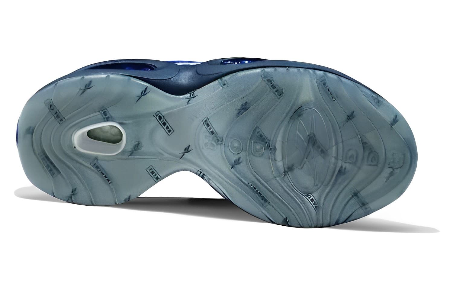 Ретро баскетбольные кроссовки Panini x Reebok Question Low Blue - изображение 5