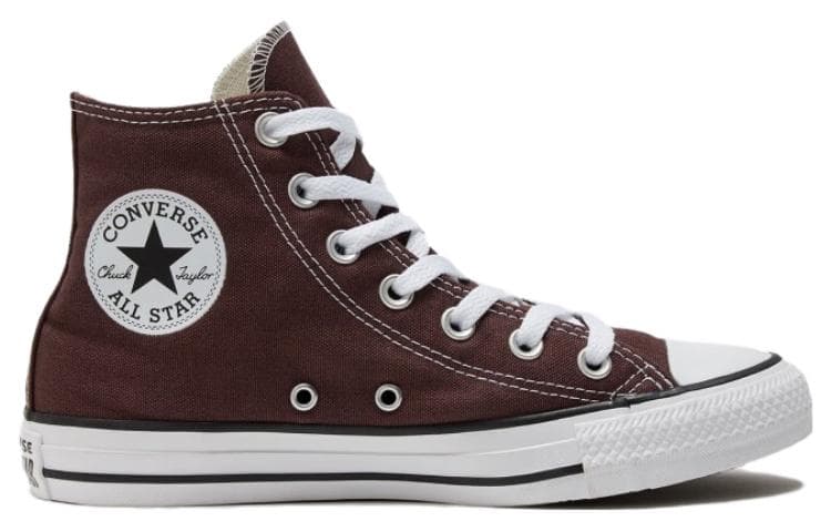 Кеды Converse All Star Универсальные удобные Износостойкий Хай-топы Кеды Унисекс Коричневый - изображение 2
