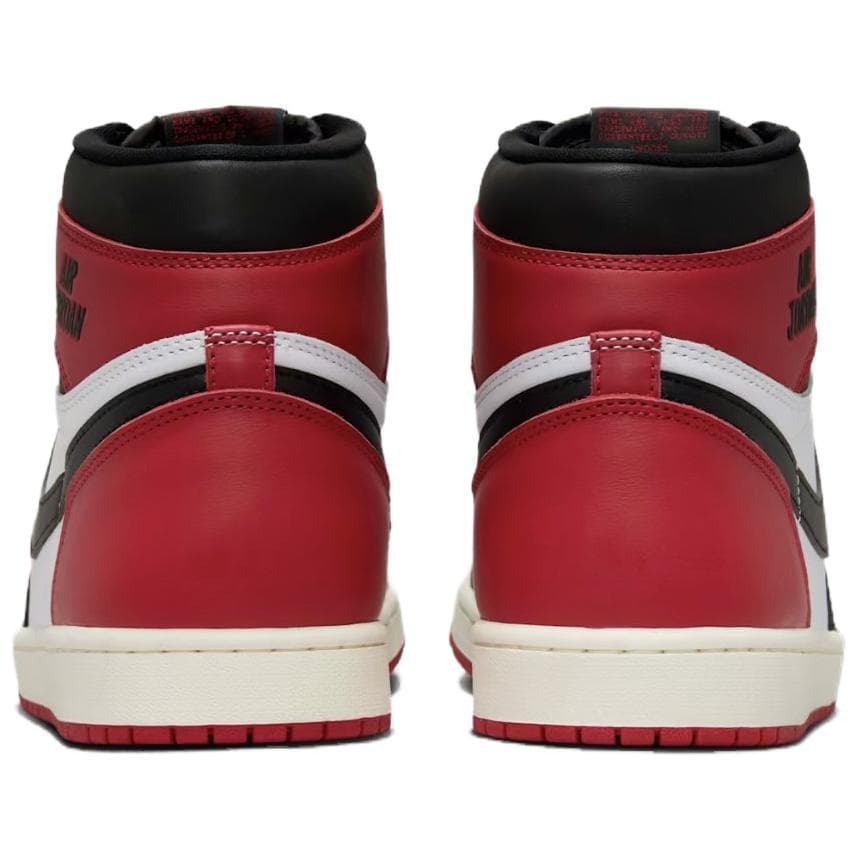 Ретро баскетбольные кроссовки Jordan Air Jordan 1 High OG "Black Toe Reimagined" - изображение 5