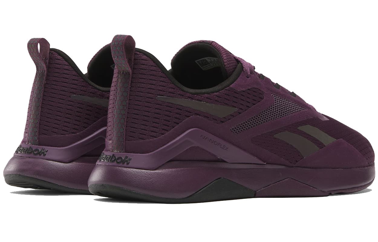 Кроссовки для спортзала REEBOK NANOFLEX TR 2 Low Топ Тренировочные Кроссовки Женские Фиолетовые - изображение 3