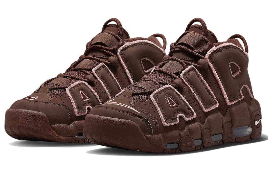 Кроссовки для баскетбола Nike Air More Uptempo "Dark Pony Soft Pink" - изображение 3