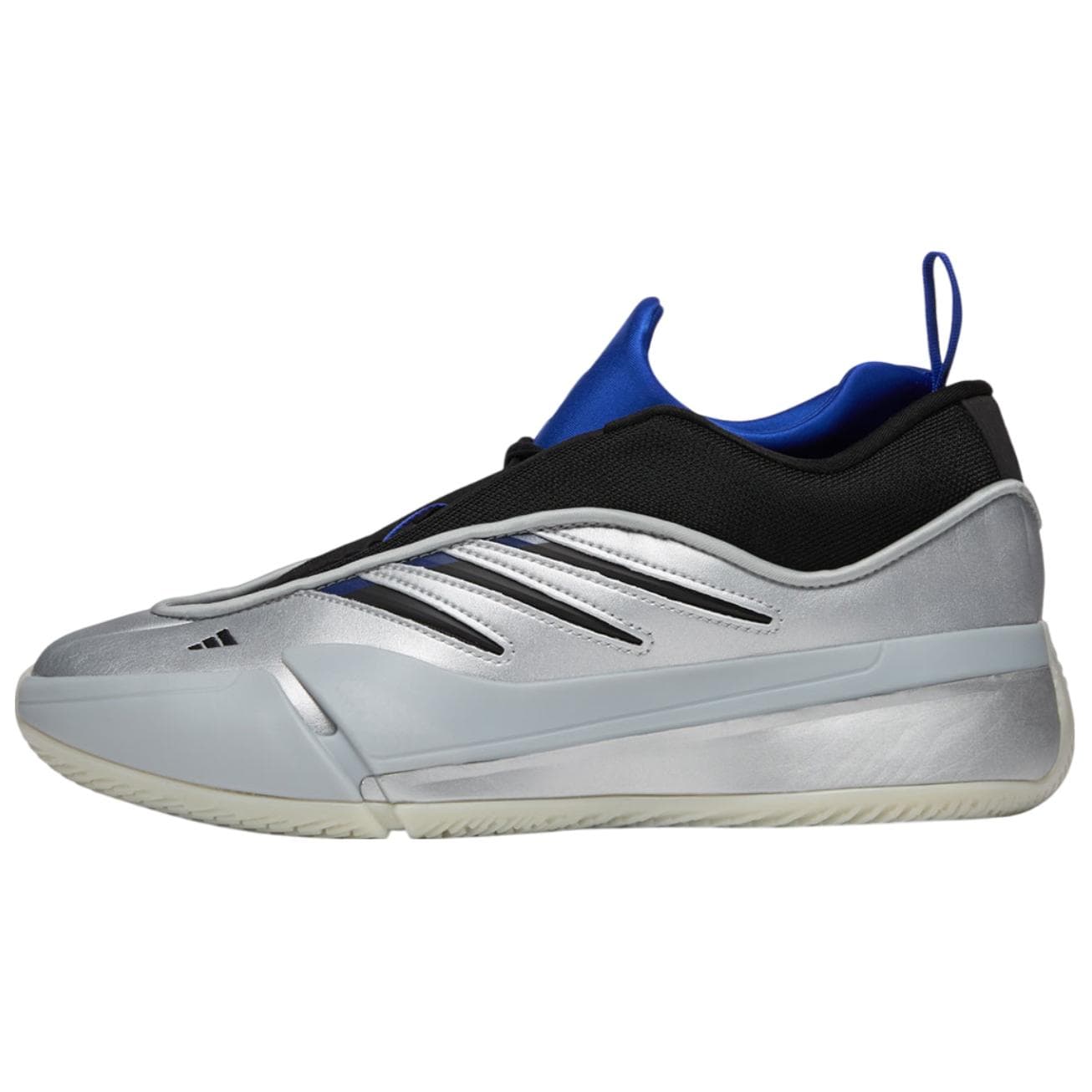 Кроссовки для баскетбола Adidas Dame 9 Low Баскетбольные кроссовки Мужские Серебристо-черные - изображение 1