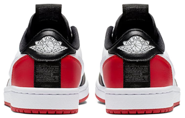 Ретро баскетбольные кроссовки Jordan Air Jordan 1 Low Slip Black Toe — фото 3