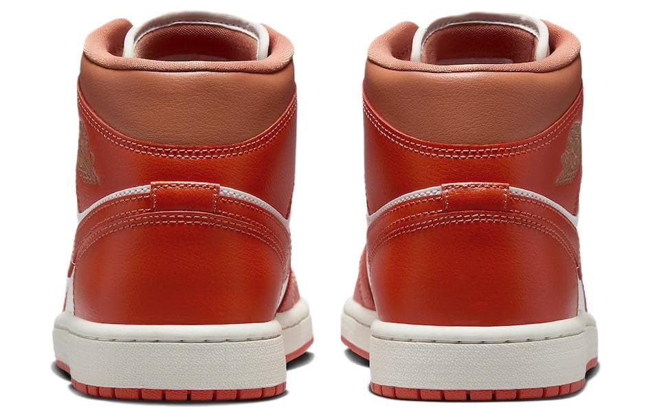 Ретро баскетбольные кроссовки Jordan Air Jordan 1 Mid Cosmic Clay - изображение 5