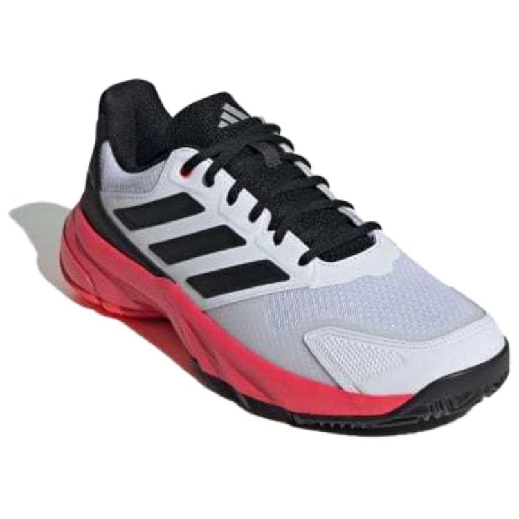 Кроссовки для тенниса Adidas CourtJam Control 3 Износостойкие и Легкие Низкие Теннисные Кроссовки Мужские Белые - изображение 3