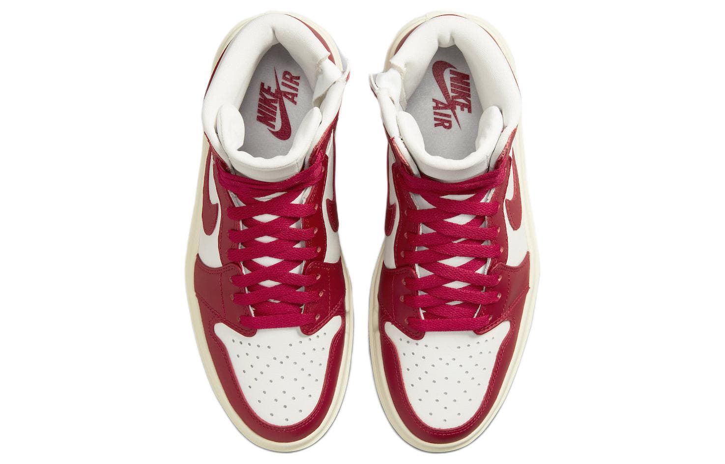 Ретро баскетбольные кроссовки Jordan Air Jordan 1 High "Varsity Red" — фото 4