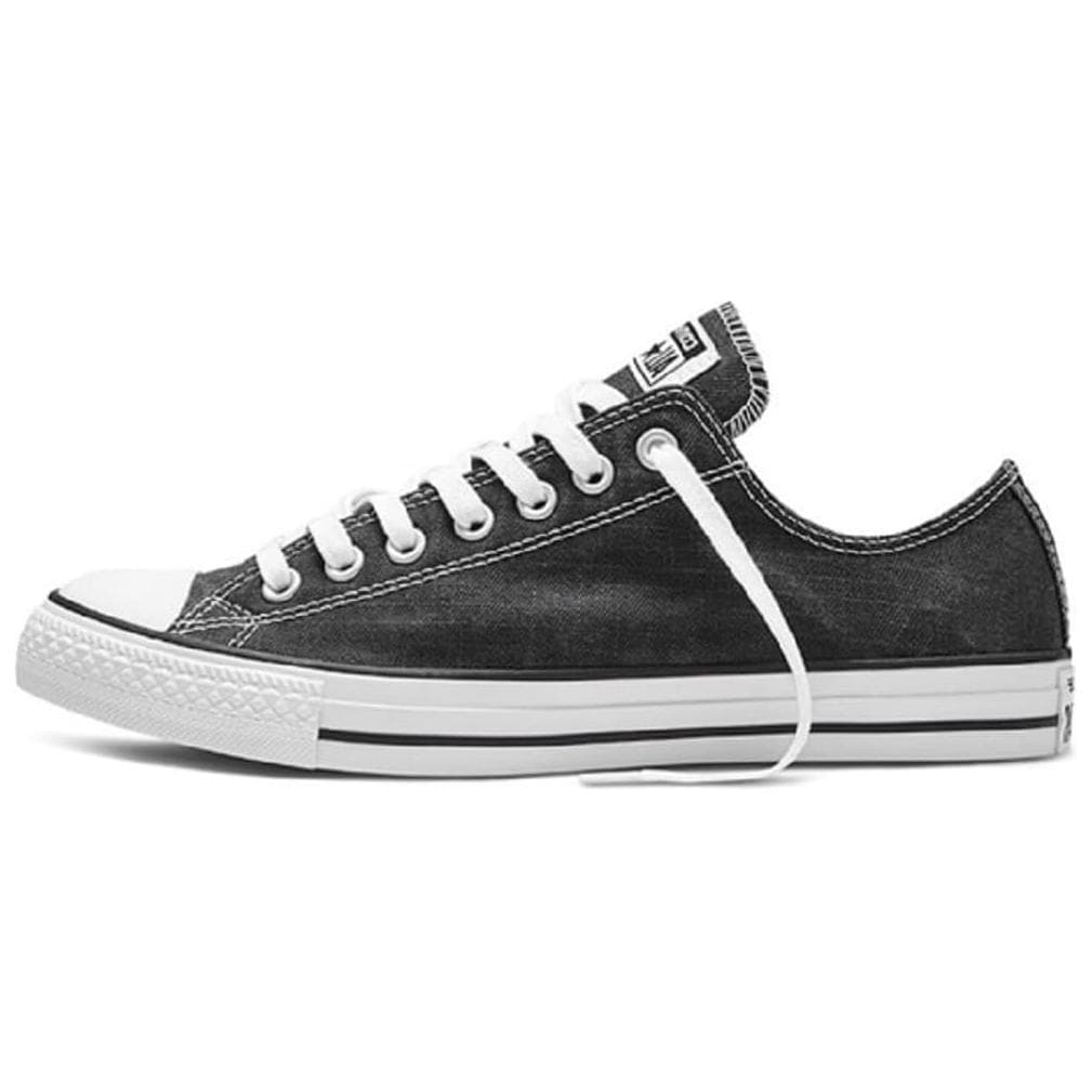 Кеды Converse Chuck TAYLOR Сезонный Удобный и Легкий Устойчивый к Износу Низкие Кеды Женские Серый Черный - изображение 1