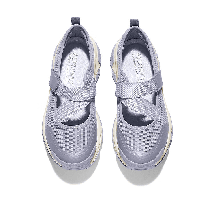 Skechers MOONHIKER Туфли Мэри Джейн Женские Серый - изображение 3